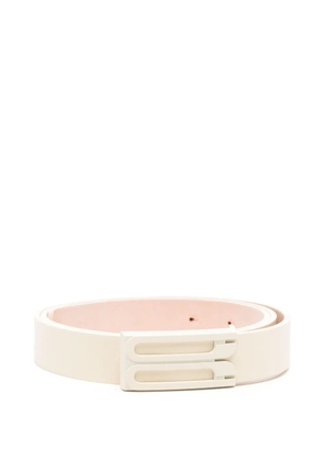Victoria Beckham leather belt - White