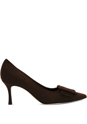 Manolo Blahnik Maysale heeled pumps - Brown