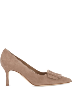 Manolo Blahnik Maysale pumps - Neutrals