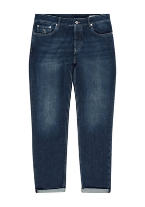 Brunello Cucinelli five-pocket jeans - Blue