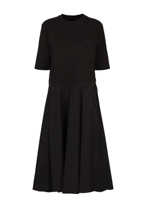 Moncler midi T-shirt dress - Black