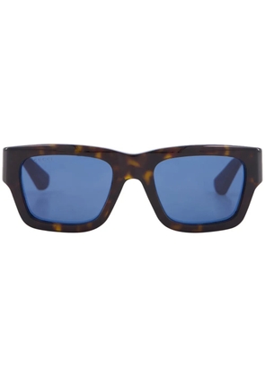 Gucci Eyewear colour-block sunglasses - Red