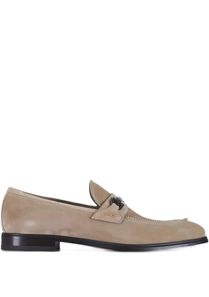 Ferragamo Bentley suede loafers - Neutrals
