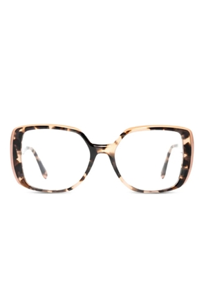 Xavier Garcia Design Celeste glasses - Brown