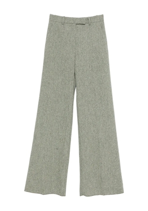 Valentino Garavani pressed crease trousers - Green
