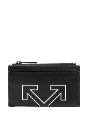 Off-White Arrows-motif wallet - Black