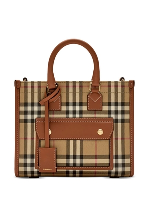 Burberry mini Freya tote bag - Neutrals