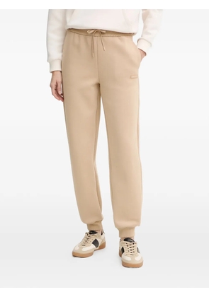 Armani Exchange logo-patch trousers - Neutrals
