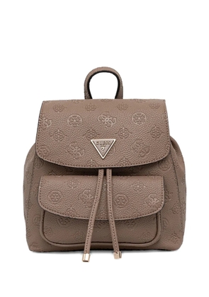 GUESS USA embossed triangle backpack - Neutrals