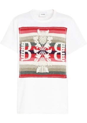 Barrie logo-patch t-shirt - White