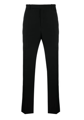 Saint Laurent pressed-crease straight-leg trousers - Black