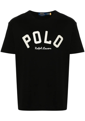 Polo Ralph Lauren logo-appliqué T-shirt - Black