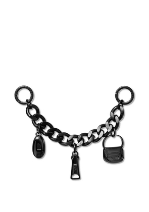 Diesel x CASETiFY logo-charm phone chain - Black