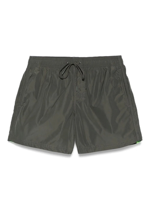 Sundek stripe-detailing swim shorts - Green