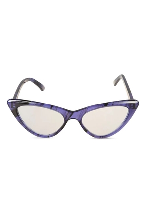 Kador Papilio cat-eye glasses - Purple