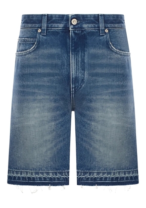 LOEWE fringed shorts - Blue