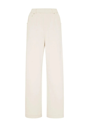 Brunello Cucinelli elasticated track pants - Neutrals