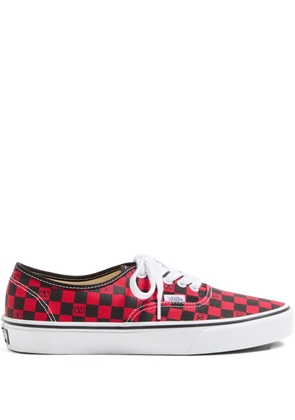 Valentino Garavani x Vans VLogo Checkerboard-print low-top sneakers - Red