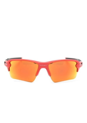 Oakley Flax 2.0 geometric-frame sunglasses - Red