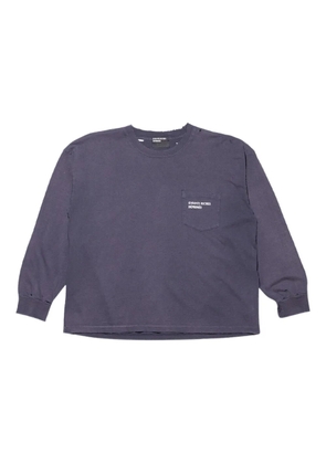 Enfants Riches Déprimés logo long-sleeve T-shirt - Purple