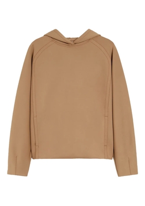 Max Mara raglan-sleeve hoodie - Brown