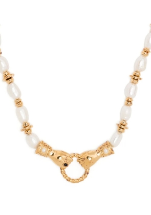 Missoma x Harris Reed In Good Hands beaded necklace - Gold