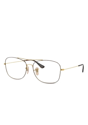 Ray-Ban square-frame glasses - Gold