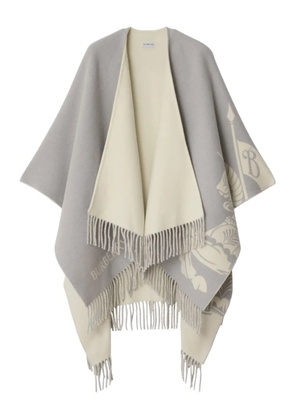 Burberry wool blend scarf - Grey
