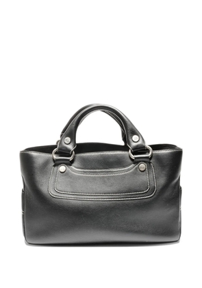 Celine Pre-Owned 2000s Boogie leather tote bag - Black