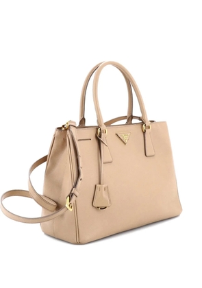 Prada Pre-Owned Gardener's Saffiano Leather Medium tote bag - Neutrals