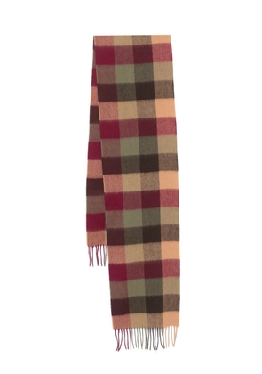 Barbour Tattersall scarf - Red