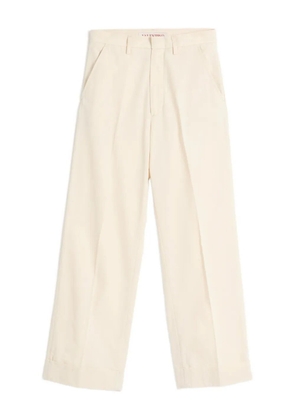 Valentino Garavani cuffed trousers - Neutrals