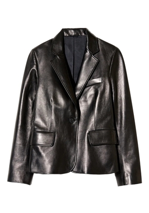 Nili Lotan Pascale leather jacket - Black
