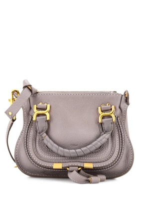 Chloé Pre-Owned Marcie Satchel Leather Baby crossbody bag - Grey