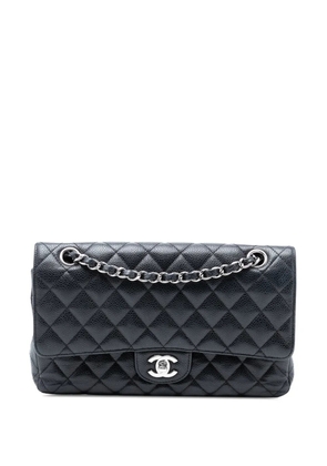 CHANEL Pre-Owned 2014-2015 Medium Classic Caviar Double Flap shoulder bag - Black