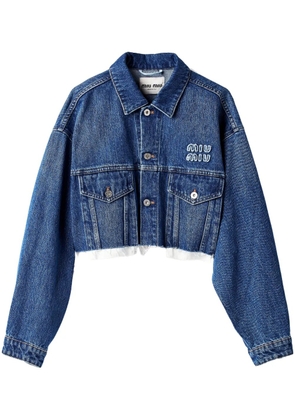 Miu Miu denim jacket - Blue