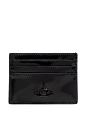 Vivienne Westwood orb-detail card holder - Black