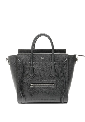 Celine Pre-Owned 2015 top-handle leather bag - Black