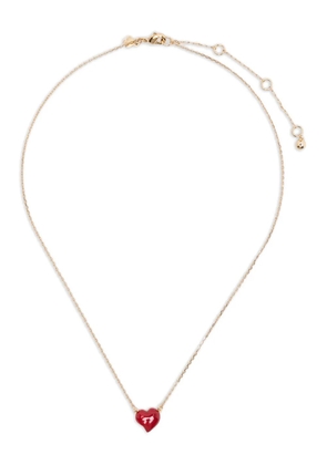 Kate Spade heart-pendant necklace - Gold