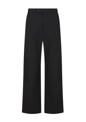 Gucci panelled cotton trousers - Black