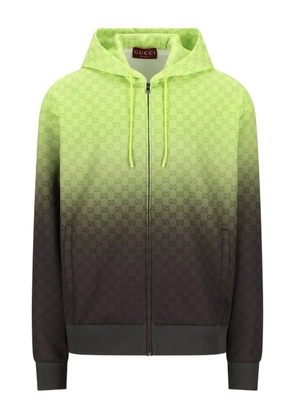 Gucci GG-motif hoodie - Green