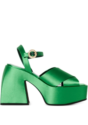 Nodaleto Bulla Joni buckle-strap heeled sandals - Green