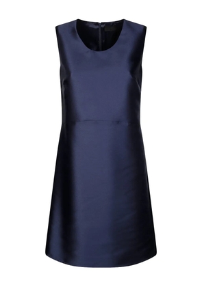 F.It sleeveless silk dress - Blue