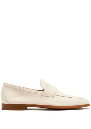 Magnanni Danillo suede loafers - White