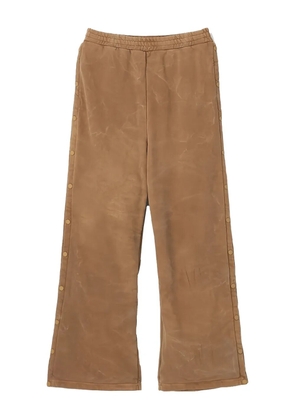 AMBUSH press-stud track pants - Brown