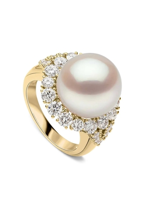 Yoko London Duchess diamond and pearl ring - Gold
