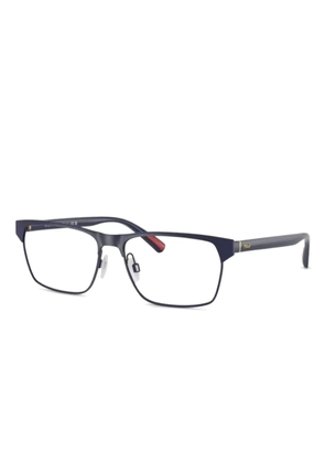 Polo Ralph Lauren rectangle-frame glasses - Blue