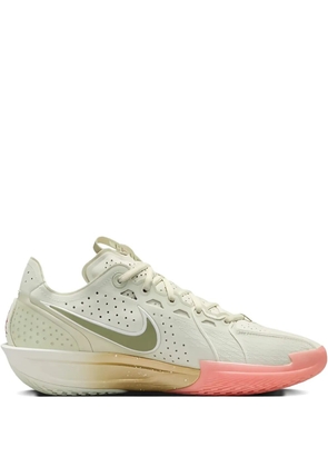 Nike Air Zoom GT Cut 3 'Our Holiday - Sea Glass/Oil Green/Metallic Gold/University Red/Light Wild Mango/Sail' sneakers
