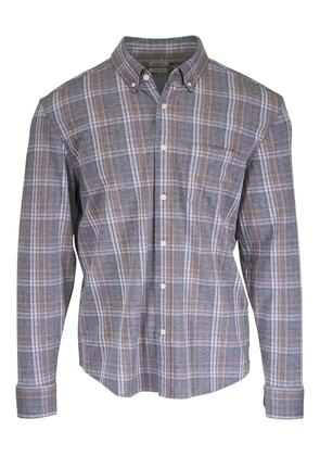 FAHERTY plaid woven shirt - Grey