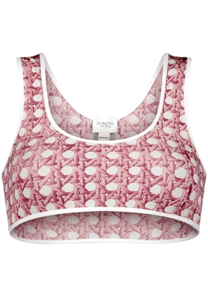 Giambattista Valli trompe-l'œil -effect bikini - Pink